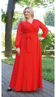 Кирана платье в пол красное в наличии