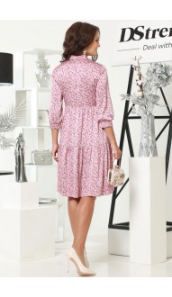 Силеса платье розовое с цветочным принтом