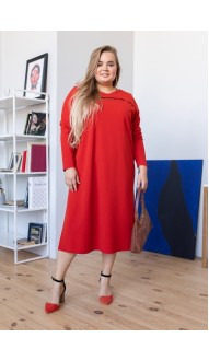 Римана платье красное