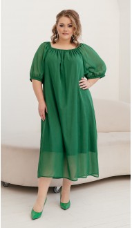 Лиеса платье зеленое