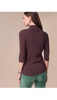 Мирдана свитер коричневый