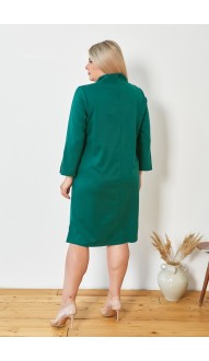 Джанаса платье зеленое