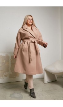 Хелис пальто бежевое в наличии