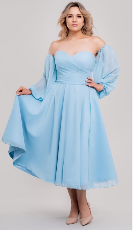 Фили платье голубое