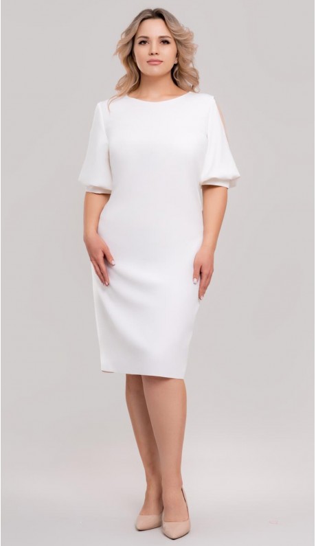 Делма платье белое