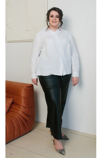 Аурина блуза белая