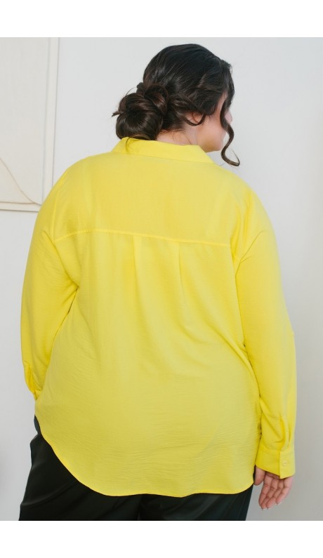 Аурина блуза желтая