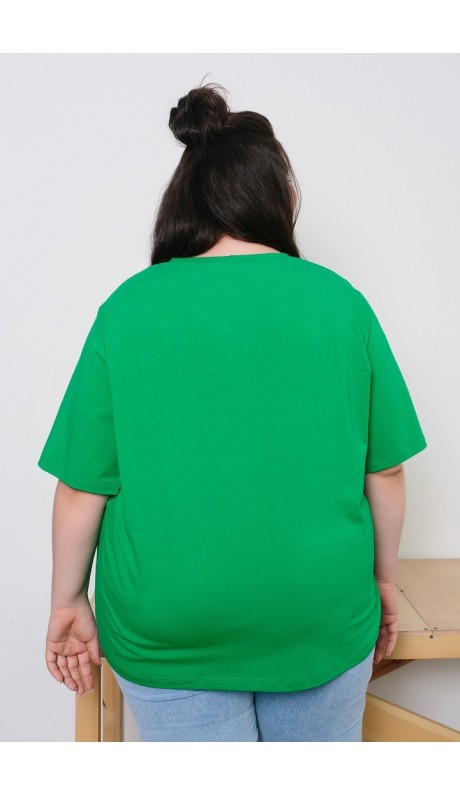 Асоль футболка зеленая
