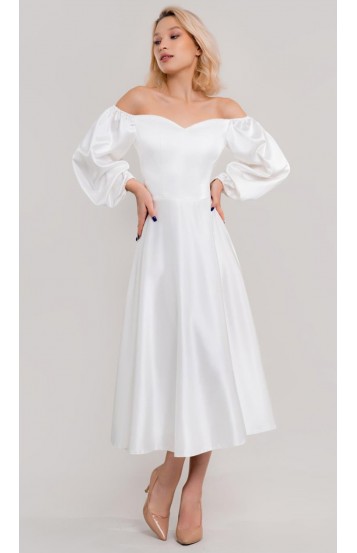 Никс платье белое