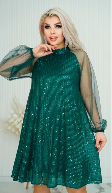 Амария платье зеленое