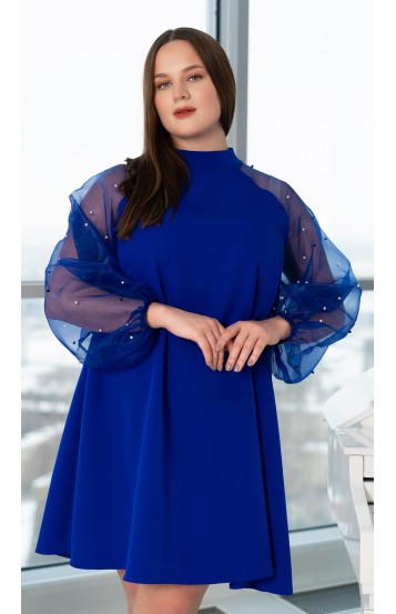 Эриона платье электрик