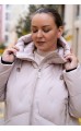 Селсис куртка бежевая