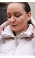 Каллис куртка молочная