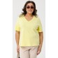 Алисия футболка желтая