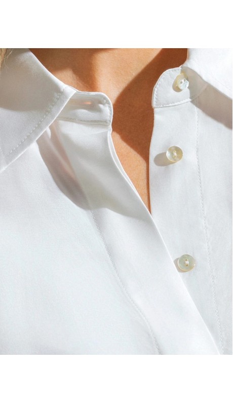 Палми блузка белая