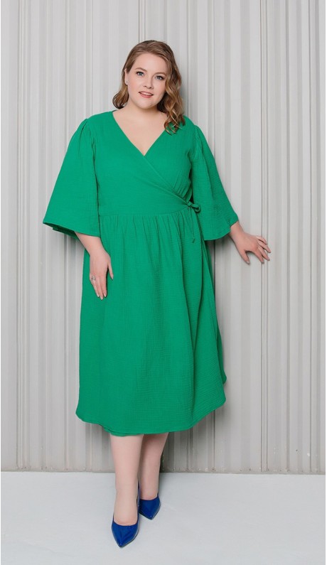 Кейрина платье зеленое
