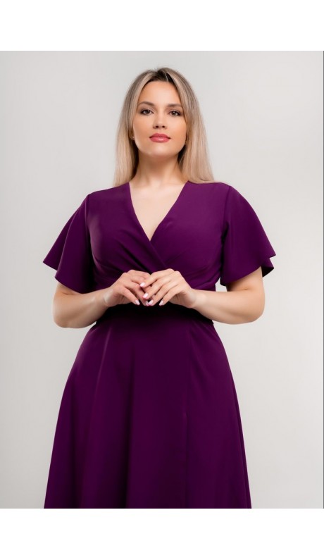 Росиния mini платье пурпурное