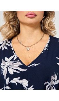 Сатари платье темно-синее в наличии