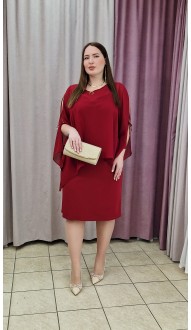 Марьям платье бордовое