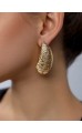 Серьги бижутерия крупные объемные
