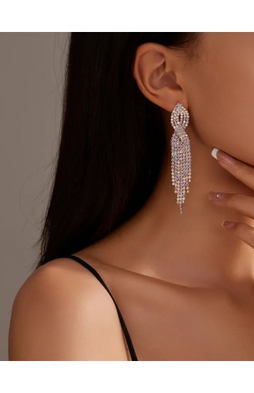 Серьги с плетением косичка
