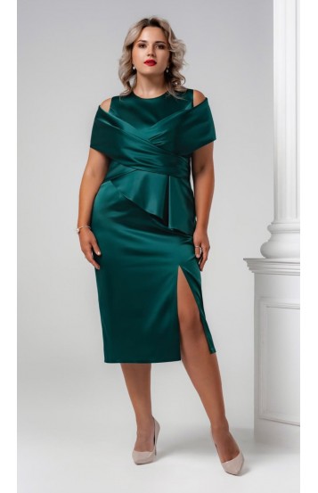 Калипса платье изумрудное