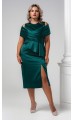 Калипса платье изумрудное