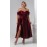 Варина платье midi бордовое Варина платье midi бордовое