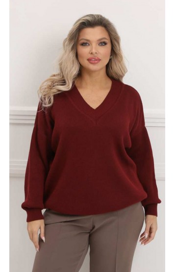 Вайлет джемпер бордовый в наличии Вайлет джемпер бордовый в наличии