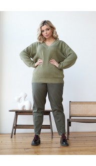 Вайлет джемпер фисташковый