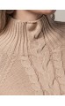 Геланс свитер светло-бежевый меланж