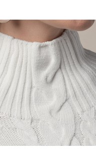 Геланс свитер белый в наличии