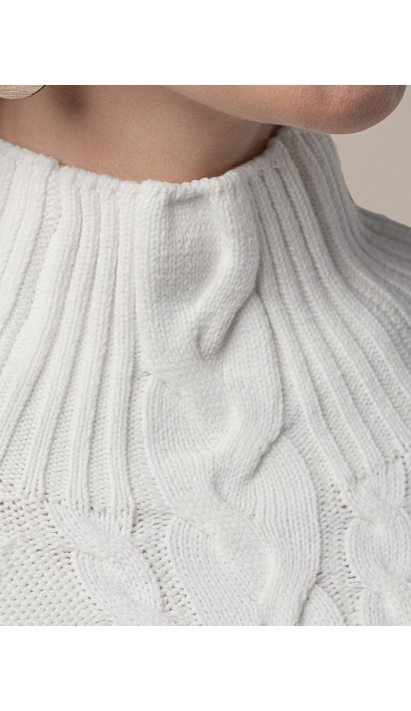 Геланс свитер белый в наличии