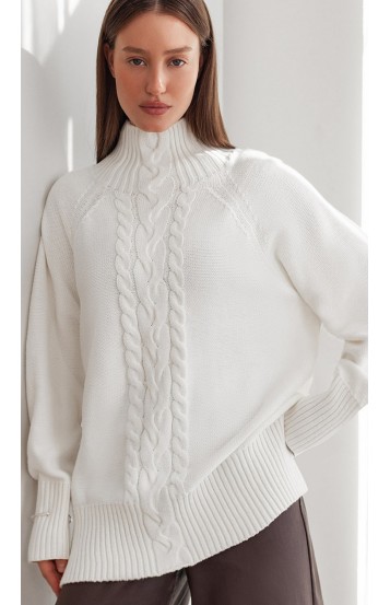 Геланс свитер белый в наличии