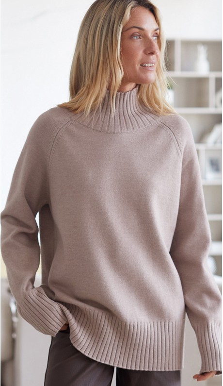 Ирдис свитер макиато меланж