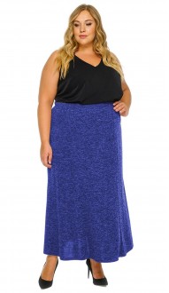 Никлис юбка васильковая