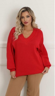 Вайлет джемпер красный