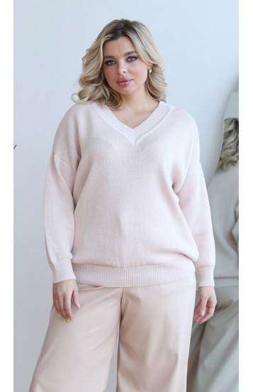 Вайлет джемпер пудра