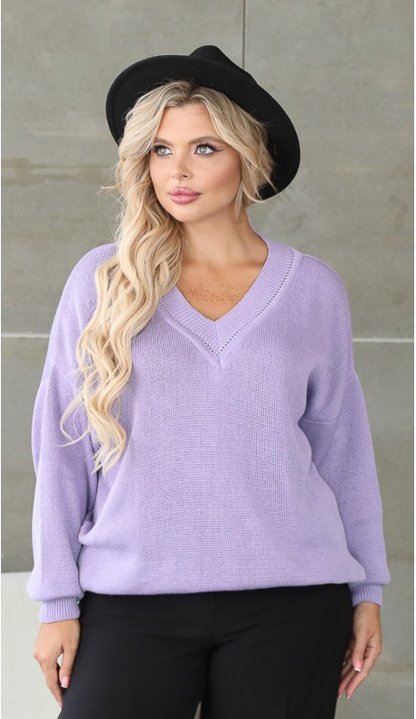 Вайлет джемпер сиреневый