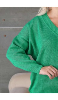 Вайлет джемпер зеленый