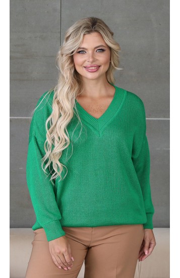 Вайлет джемпер зеленый