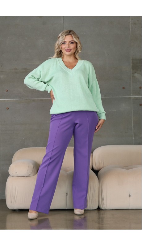 Вайлет джемпер светло-зеленый