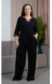 Тиона брючный костюм черный Тиона брючный костюм черный