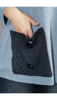 Мариет джемпер серый