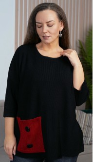 Мариет джемпер черный