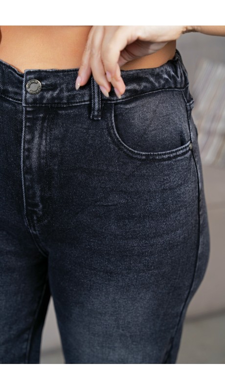 Эмбир джинсы серые