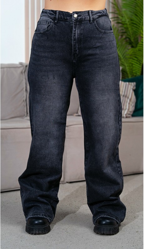 Эмбир джинсы серые