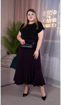 Кирри юбка бургунди в наличии