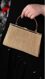 Ивион клатч золотистый