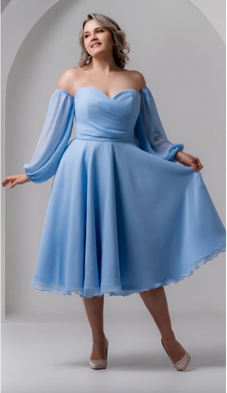 Фили платье голубое